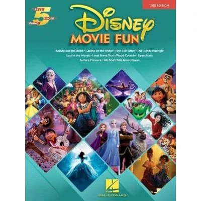 Abbildung von Disney Movie Fun: Five Finger Piano Songbook With Lyrics (5 Piano)