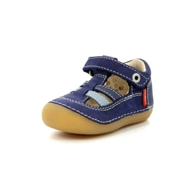 Abbildung von Kickers Sushy Riemensandalette für Kinder, Größe: 23, Bleu Schuhe