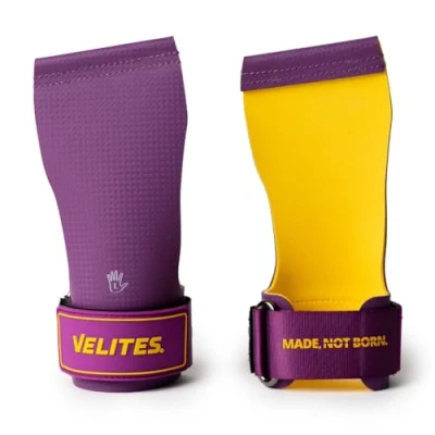 Abbildung von Velites I Quad Ultra ohne Magnesium für Crosstraining oder Gymnastik, verbessert Ihre Ergebnisse und erreicht Ziele Größe M Farbe Purple Mustard