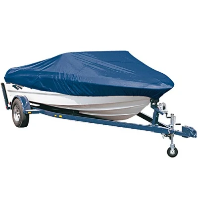 Abbildung von Bootspersenning bis 668cm x 295cm Bootsplane Abdeckplane Boot Bootsabdeckplane BLAU