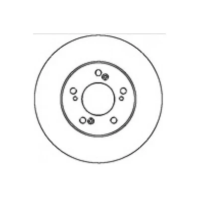 Abbildung von MAPCO 15625 Bremsscheibe Vorderachse 282 28 5 114,3 Belüftet HONDA: Legend 2 Limousine, Coupe, NSX 1 Coupe