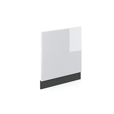 Abbildung von Vicco Frontblende R Line, Weiß Hochglanz/Anthrazit, 60 cm ohne Arbeitsplatte