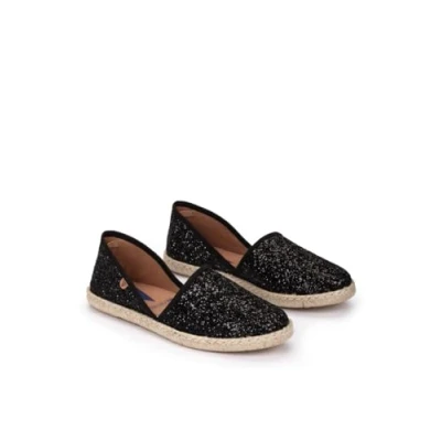 Abbildung von VERBENAS Espadrille &quot;CARMEN GLITTER&quot;, Slipper, Sommerschuh, Strandschuh mit Glitzer