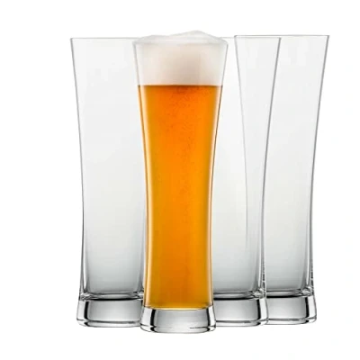 Abbildung von SCHOTT ZWIESEL Bierglas Beer Basic Weizenbiergläser 0,5 Liter 4er Set, Glas