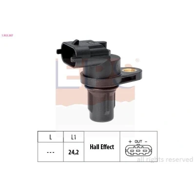 Abbildung von EPS 1.953.387 Sensor, Nockenwellenposition Made in Italy OE Equivalent MERCEDES BENZ: E Klasse Limousine, T modell, C modell