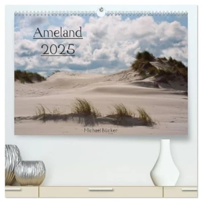 Abbildung von Ameland (hochwertiger Premium Wandkalender 2025 DIN A2 quer), Kunstdruck in Hochglanz