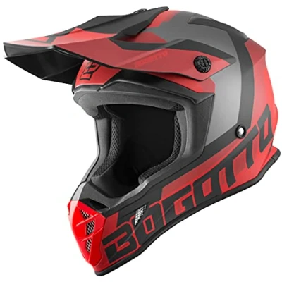 Abbildung von Bogotto V332 Unit Motocross Helm, rot, XL