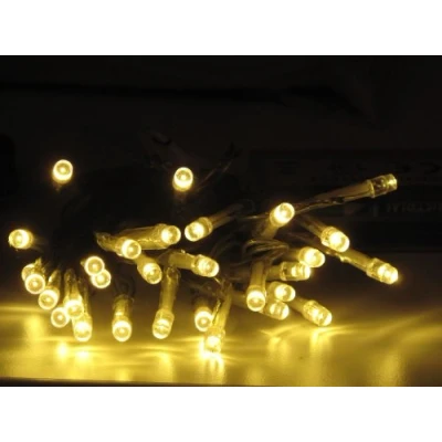 Abbildung von Nipach GmbH 10er LED Lichterkette warmweiß Batteriebetrieb BI11565