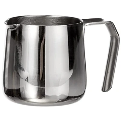 Abbildung von Cilio 0000201383 Latte Macchiato Kännchen, Edelstahl, silber, 6,4 x 7,4 7,6 cm