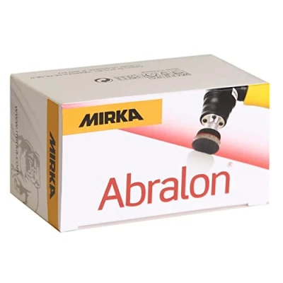 Abbildung von Mirka Yellow Schleifpapier Schleifrolle / 115mm x 50m P120 Schleifen von Hartholz, Weichholz, Farbe, Spachtel, Kunststoff 1 Rolle