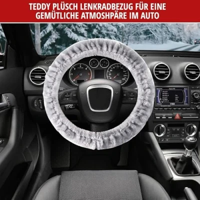 Abbildung von WALSER Teddy 20097 Lenkradbezug 37 39 silber
