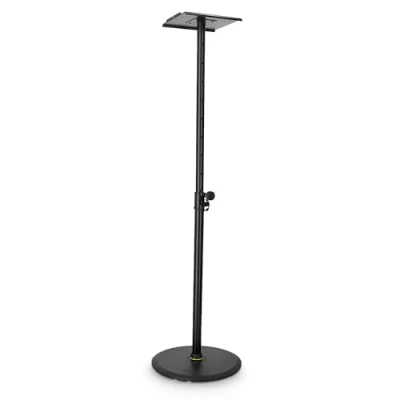 Abbildung von Gravity SP 3202 LR B Studiomonitor Ständer mit großem runden Sockel