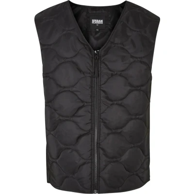 Abbildung von Urban Classics Herren Zipped Gilet Weste, Herren, Größe: Small, Black