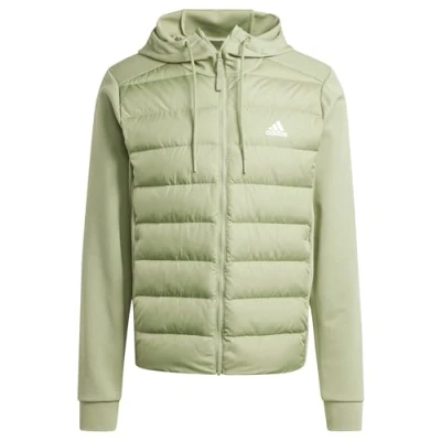 Abbildung von adidas Essentials Hybrid Down Hooded Jacket, Daunenjacke, IX8915