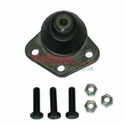 Abbildung von METZGER 57006618 Traggelenk Vorderachse rechts, links, unten mit Anbaumaterial KIT + 17 VOLKSWAGEN: Scirocco II, GOLF 1 Cabriolet,