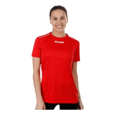 Abbildung von Kempa FanSport24 Handball Polyester Shirt Kurzarm Training Top Rundhals Frauen rot Größe XXL