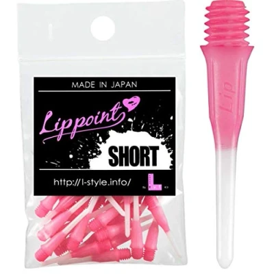 Abbildung von L Stil (El Stil) Lippe Punkt Steigung kurz rosa 30pcs ott1101
