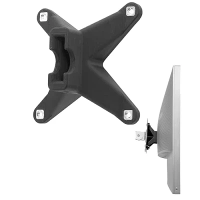 Abbildung von 3idee VESA Adapter kompatibel mit Omen by HP Monitor (Omen 25 Gaming) Halterung 75x75 mm für Monitore ohne Anschluss