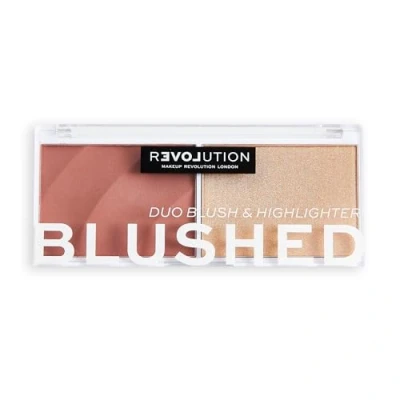 Abbildung von Revolution Relove Rouge &amp; Highlighter Blushed Duo Blush Kindness