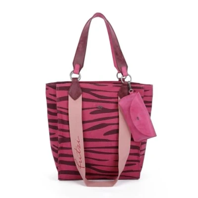 Abbildung von Fritzi aus Preußen IZZY Shopping Bag, Damen, Größe: One Size, Zebra pink