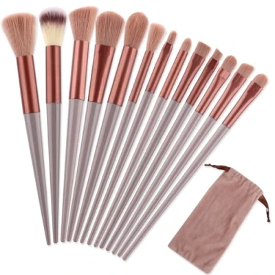 Abbildung von 13 Stück Make up Pinsel Set,Professionelle Set,Eyeshadow Schmink Pinsel,Foundation Kosmetikpinsel,Geeignet für Anfänger, professioneller Maskenbildner