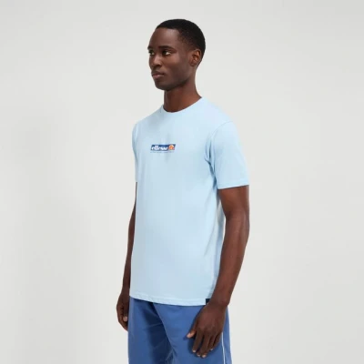 Abbildung von Ellesse Offredian TEE Tshirt print, Herren, Größe: 54, Light blue