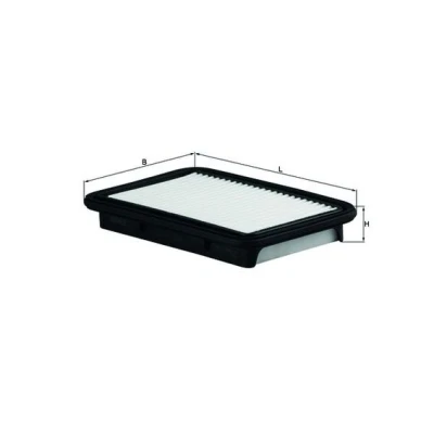 Abbildung von MAHLE ORIGINAL LX 3028 Luftfilter 30,5 140 233,5 Filtereinsatz SUZUKI: SWIFT 3, Liana Schrägheck