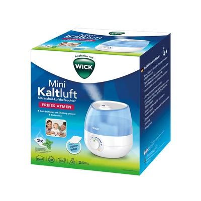 Abbildung von WICK Luftbefeuchter &quot;Mini Kaltluft Ultraschall WUL525&quot;, 1,8 l Wassertank, mit neuer Reinigungsfunktion