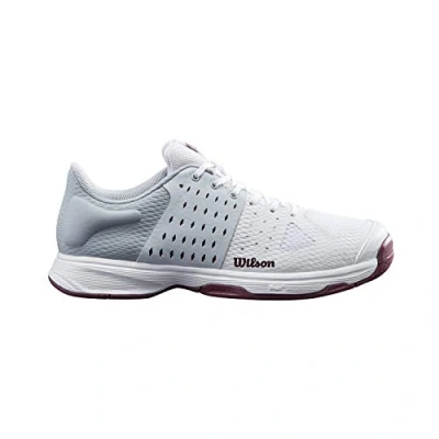 Abbildung von Wilson Damen Tennisschuhe, KAOS COMP W, Weiß/Hellblau/Grau, 39 1/3, Für Alle Bodenbeläge, Spielertypen, WRS327640E060