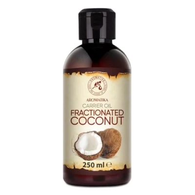 Abbildung von Fraktioniertes Kokosöl 250ml Cocos Nucifera Oil Reines &amp; Natürliches Coconut Öl Basisöl Geruchlos Cocosöl für Gesicht Körperpflege Hautpflege Haare Massage Kosmetik