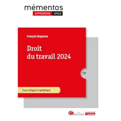 Abbildung von Droit du travail 2024: Cours intégral et synthétique
