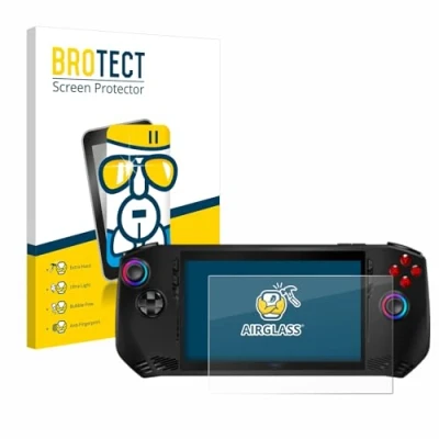 Abbildung von BROTECT Schutzglas für MSI Claw A1M Schutzfolie Panzer Folie Glas [Extrem Kratzfest 9H, Anti Fingerprint, Ultra Transparent]