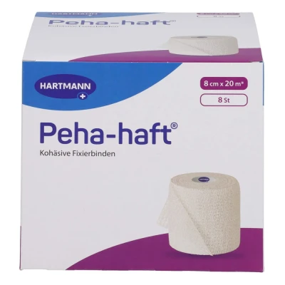 Abbildung von Peha haft Fixierbinde latexfrei 8 cmx20 m