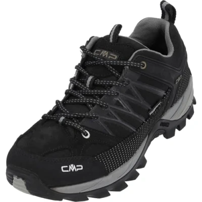 Abbildung von CMP Rigel LOW Trekking Shoes WP Hikingschuh, Herren, Größe: 41, Nero/grey Schuhe