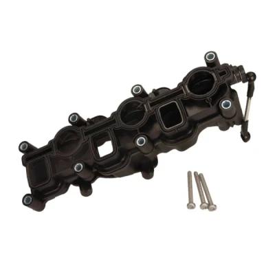 Abbildung von MAXGEAR 17 0132 Ansaugbrücke rechts mit Hebel, Dichtung Anbauteilen, Schrauben AUDI: A6 C6 Avant, Limousine, A4 B7 Avant