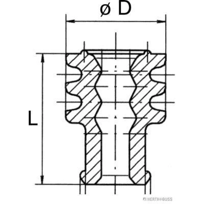 Abbildung von HERTH+BUSS ELPARTS 50282023 Dicht / Schutzstopfen