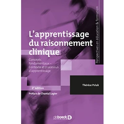 Abbildung von L&#039;apprentissage du raisonnement clinique Concepts fondamentaux Contexte et processus d&#039;apprentissage