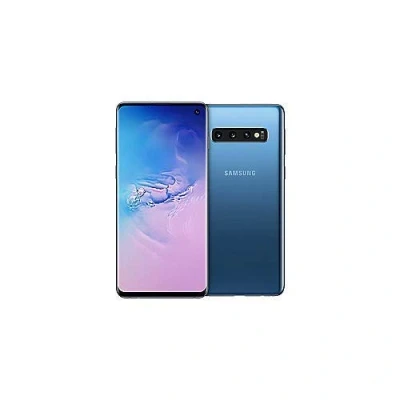 Abbildung von Samsung Galaxy S10 Dual SIM, 128 GB interner Speicher, 8 RAM, prism blue, [Standard] Andere Europäische Version