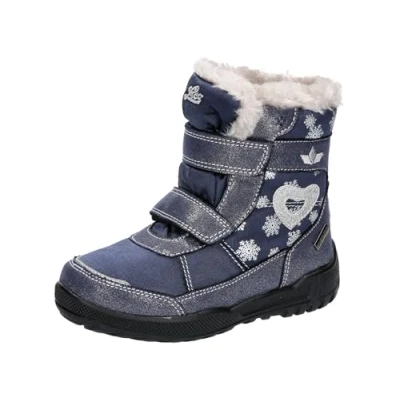 Abbildung von LICO Antonia V Snowboot/Winterstiefel für Kinder, Größe: 27, Marine silber Schuhe
