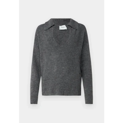 Abbildung von Pepe Jeans IRMA Strickpullover Dark grey, Damen, Größe: Medium, grey