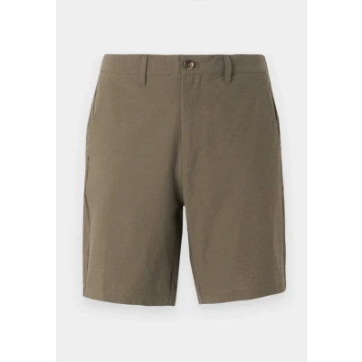 Abbildung von Selected Homme Slhregular KARL Seersucker Shorts, Herren, Größe: Medium, Khaki