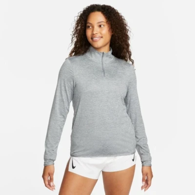 Abbildung von Nike Performance Swift Langarmshirt, Damen, Größe: XS, Smoke grey