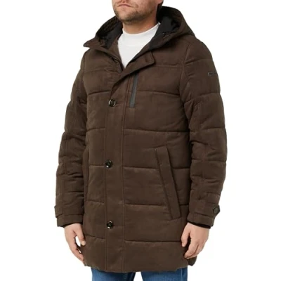 Abbildung von bugatti Wintermantel, Herren, Größe: 50, Braun