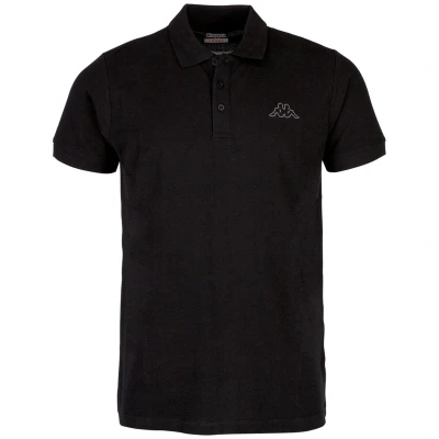 Abbildung von Kappa Unisex Polo Shirt Damen Herren 303173 schwarz