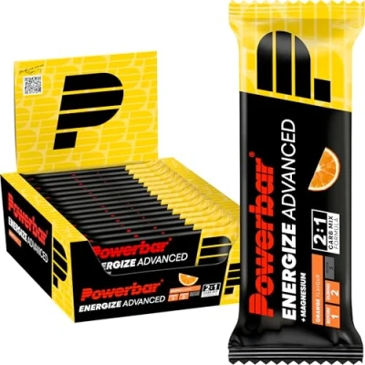 Abbildung von Powerbar Energize Advanced Orange 15x55g High Carb Energieriegel + C2MAX