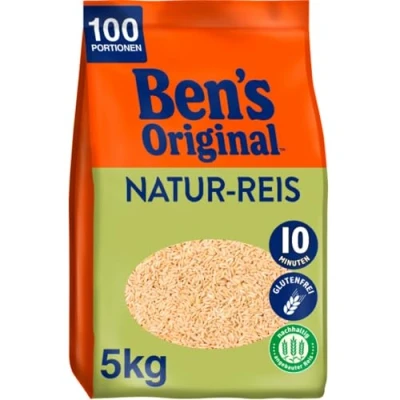 Abbildung von BEN&#039;S ORIGINAL™ Loser Reis Naturreis 5kg