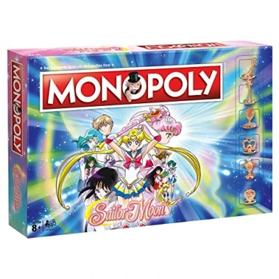 Abbildung von Winning Moves 44789 Monopoly: Sailor Moon Brettspiel