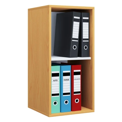 Abbildung von VCM Aktenregal Holz Büro Regal Bücher Ordner Lona l 2f, 1 tlg.