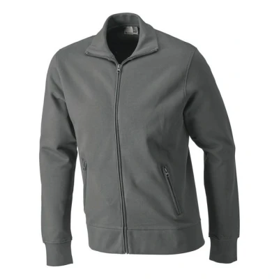 Abbildung von Promodoro Sweatjacke Sweatshirtjacke, Größe L steelgrey