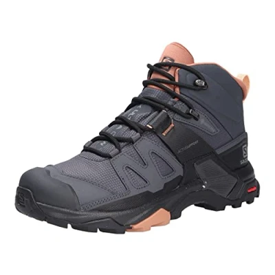 Abbildung von Salomon X Ultra 4 MID GTX Hikingschuh, Damen, Größe: 40, Ebony/mocha mousse/almond cream Schuhe